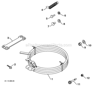 Part Location Diagram of 180684X004 Husqvarna Wrench