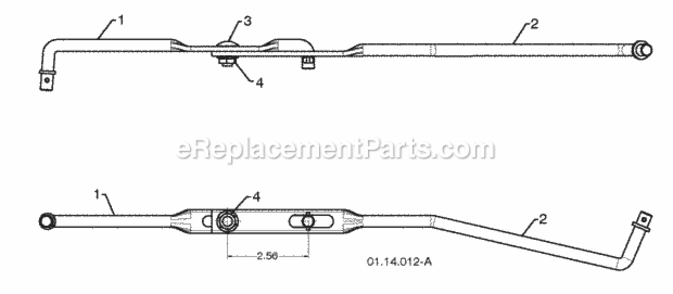 Page G Diagram and Parts List for PR827ES 2009-07 Husqvarna Snow Blower