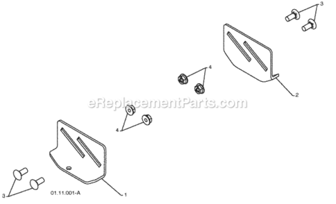 Auger_Housing__Impeller_Assembly Diagram and Parts List for PR8527ES 2008-10 Husqvarna Snow Blower