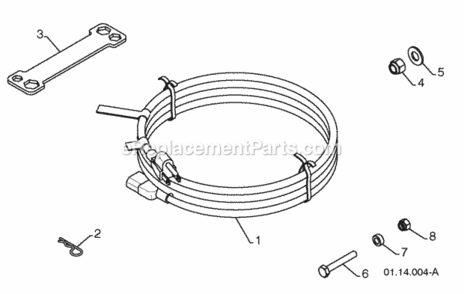 Bag_Of_Parts Diagram and Parts List for PR8527ES 2008-10 Husqvarna Snow Blower