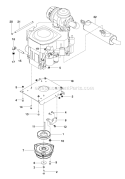 Part Location Diagram of 522795601 Husqvarna Engine Harness, Koh