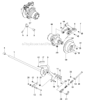 Part Location Diagram of 510089201 Husqvarna Bushing, Sleeve