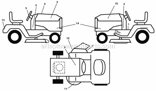 Part Location Diagram of 583298001 Husqvarna Decal, Replacement