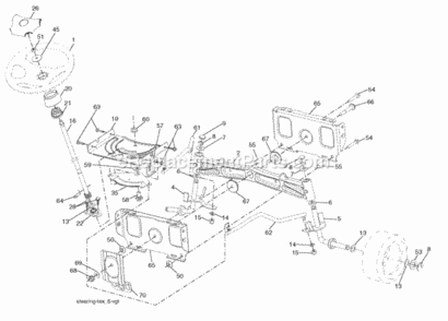 Page I Diagram and Parts List for PBGTGE 2006-04 Husqvarna Lawn Tractor