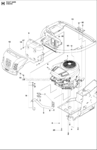 Part Location Diagram of 578921301 Husqvarna No Description Available