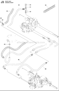 Part Location Diagram of 544020501 Husqvarna Pipe Fitting