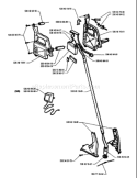 Page A Diagram and Parts List for RC6 RC 6 1994-04 Husqvarna Trimmer