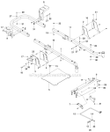 Part Location Diagram of 589283302 Husqvarna Frame Front LT ORG
