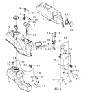 Part Location Diagram of 576370401 Husqvarna Fender, Rt