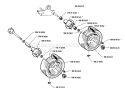 Page N Diagram and Parts List for 1200-14 Rider  1991-03 Husqvarna Lawn Tractor