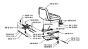Page N Diagram and Parts List for 1200 Rider  1995-03 Husqvarna Lawn Tractor