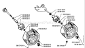 Page Q Diagram and Parts List for 1000 Rider  1995-03 Husqvarna Lawn Tractor