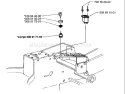 Page J Diagram and Parts List for 1200 Rider  1996-08 Husqvarna Lawn Tractor