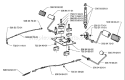 Page K Diagram and Parts List for 1200 Rider  1996-08 Husqvarna Lawn Tractor