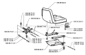 Page N Diagram and Parts List for 1200 Rider  1996-08 Husqvarna Lawn Tractor