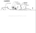 Page F Diagram and Parts List for 1200 Rider  1996-08 Husqvarna Lawn Tractor