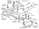 Page G Diagram and Parts List for 1200 Rider  1996-08 Husqvarna Lawn Tractor
