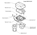 Page A Diagram and Parts List for RIDER 14 Pro 2000-02 Husqvarna Lawn Tractor
