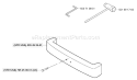Part Location Diagram of 953534901 Husqvarna REAR BUMPER/WEIGHT