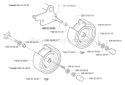 Part Location Diagram of 506554804 Husqvarna Wheel (Compl)