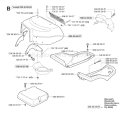 Part Location Diagram of 535408303 Husqvarna Compl