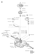 Part Location Diagram of 506986302 Husqvarna Hydrostat