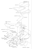 Page B Diagram and Parts List for 155 Rider  AWD USA -2006-01 Husqvarna Lawn Tractor