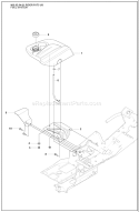 Part Location Diagram of 501020301 Husqvarna Support