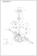Part Location Diagram of 502453201 Husqvarna Control Lever