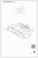 Part Location Diagram of 965078601 Husqvarna Deck combi 103