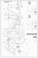 Part Location Diagram of 544112903 Husqvarna Cutting Deck