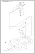 Page B Diagram and Parts List for 175 Rider  USA -2008-05 Husqvarna Lawn Tractor