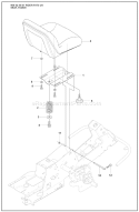 Part Location Diagram of 544328503 Husqvarna Seat Bracket