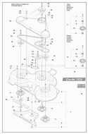 Page T Diagram and Parts List for 175 Rider  AWD USA -2008-05 Husqvarna Lawn Tractor