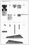 Part Location Diagram of 544833501 Husqvarna Label