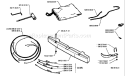 Page A Diagram and Parts List for 850 Rider  12 5K 1991-01 Husqvarna Lawn Tractor