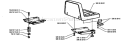 Page N Diagram and Parts List for 850 Rider  12 5K 1991-01 Husqvarna Lawn Tractor