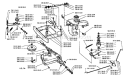 Page C Diagram and Parts List for 850 Rider  12 5K 1991-01 Husqvarna Lawn Tractor