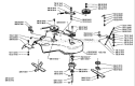 Page D Diagram and Parts List for 850 Rider  12 5K 1991-01 Husqvarna Lawn Tractor
