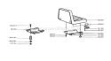 Page N Diagram and Parts List for 850 Rider  8 1989-02 Husqvarna Lawn Tractor