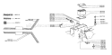 Page B Diagram and Parts List for 850 Rider  8 1989-02 Husqvarna Lawn Tractor