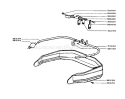Page C Diagram and Parts List for 850 Rider  8 1989-02 Husqvarna Lawn Tractor
