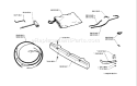 Page O Diagram and Parts List for 850 Rider  B 1990-02 Husqvarna Lawn Tractor
