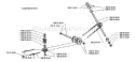 Page B Diagram and Parts List for 850 Rider  B 1990-02 Husqvarna Lawn Tractor