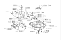 Page H Diagram and Parts List for 850 Rider  B 1990-02 Husqvarna Lawn Tractor