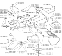 Part Location Diagram of 506917604 Husqvarna Chassis