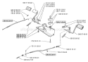 Page F Diagram and Parts List for 970 Rider  1998-01 Husqvarna Lawn Tractor