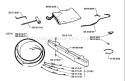 Page A Diagram and Parts List for 970 Rider  125 1992-03 Husqvarna Lawn Tractor