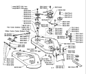 Page J Diagram and Parts List for 970 Rider  125 1992-03 Husqvarna Lawn Tractor