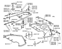 Page K Diagram and Parts List for 970 Rider  125 1992-03 Husqvarna Lawn Tractor